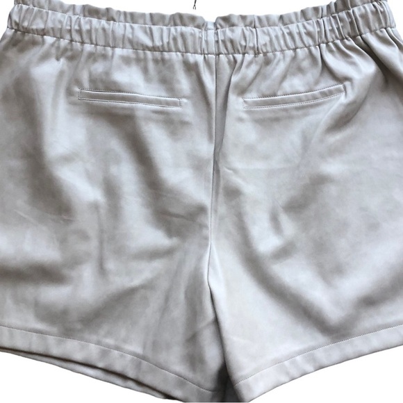 Avec Les Filles Faux Leather Paper Bag Shorts Size 2X NWT - Picture 3 of 13